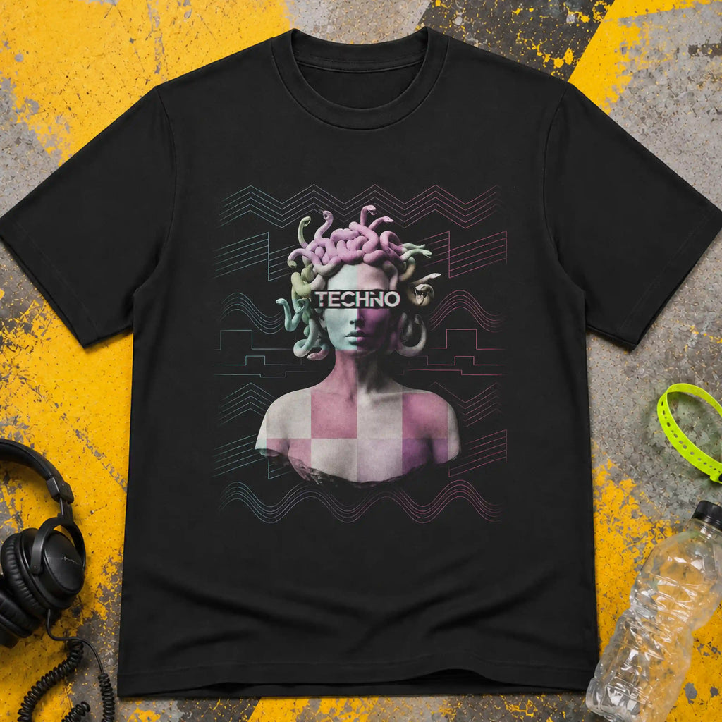 Techno Soundwaves T-Shirt