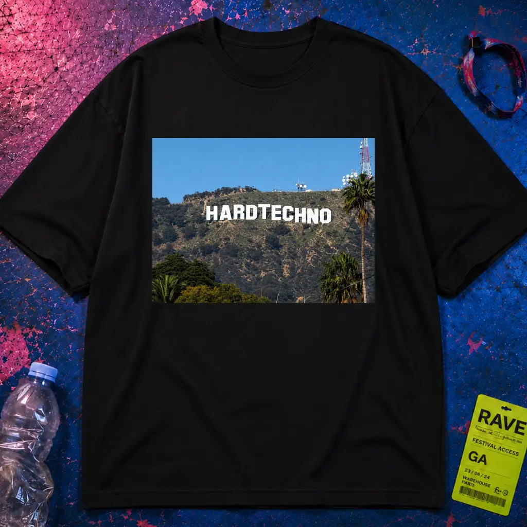 Hollywood Hard Techno T-Shirt